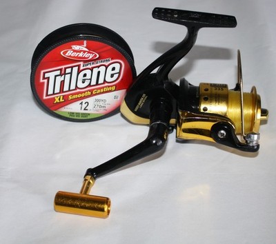 Roddy Hunter 335 Pro Tournament Light Reel w/Extra Line MUST SEE CONDITION
