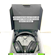 HyperX CloudX Flight Wireless USB Headset - Black/Green -Dongle NOT included.