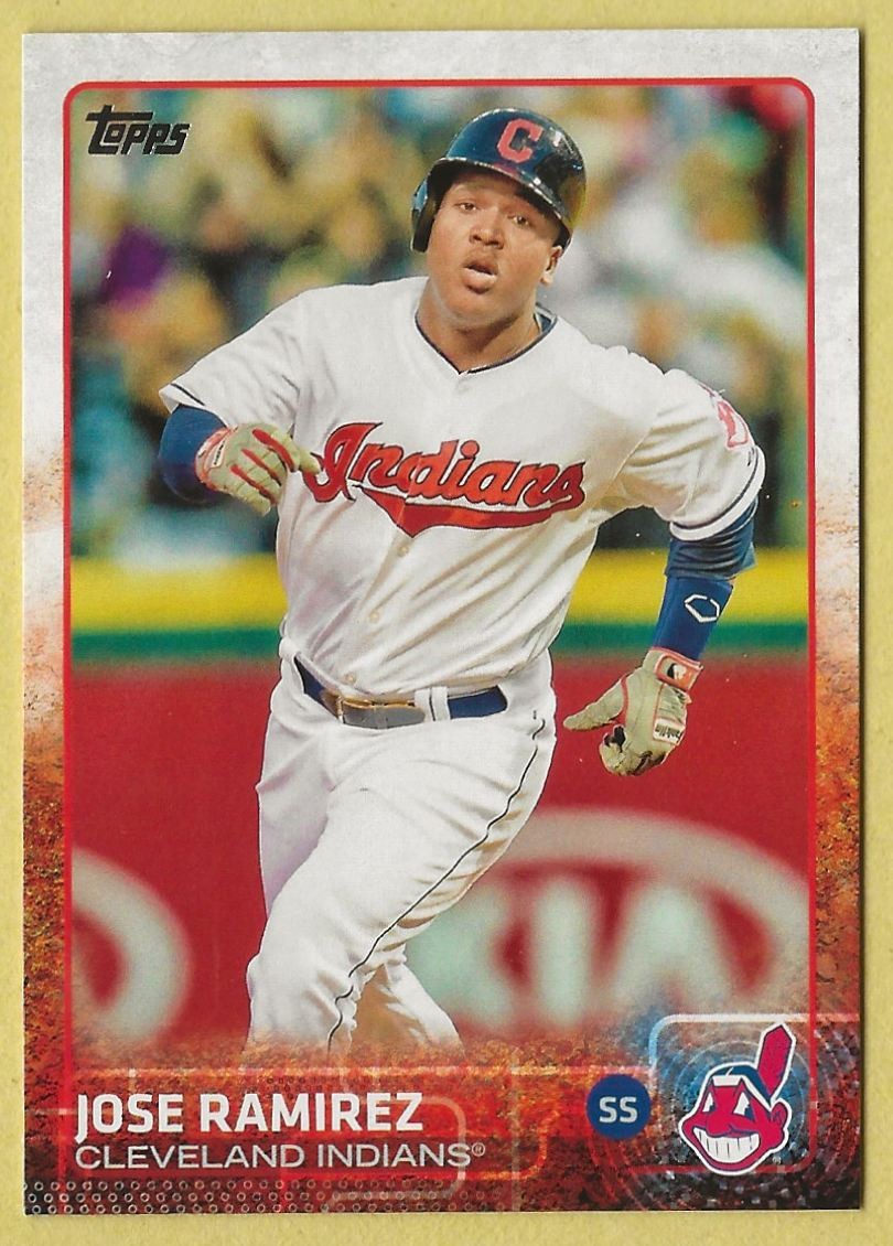 2015 Topps Jose Ramirez Cleveland Indians 447
