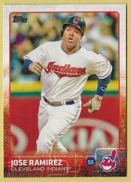 2015 Topps Jose Ramirez Cleveland Indians 447
