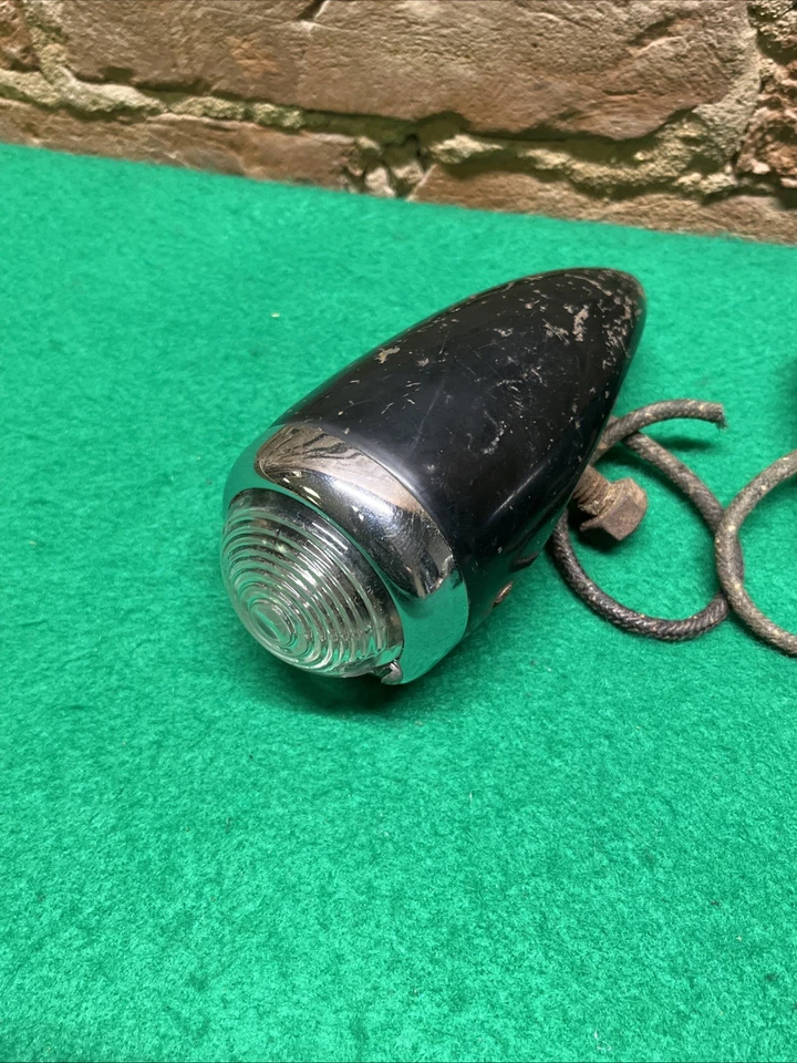 NOS Original 1940 Chevrolet Parking Lamps Front Fender Lights Car Truck Guide - Image 2 of 4