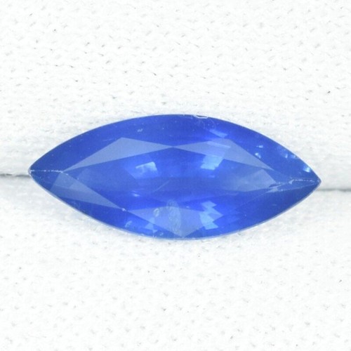 1.40 ct LOVELY LUSTROUS - GLOW BLUE NATURAL SAPPHIRE Heated" Marquise See Vdo PK - Picture 1 of 3
