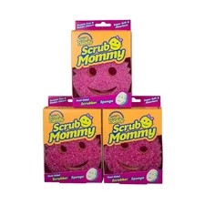 Scrub Daddy Scrub Mommy 3 Pack Dual Sided Pink Cleaning Sponges 80 Characters