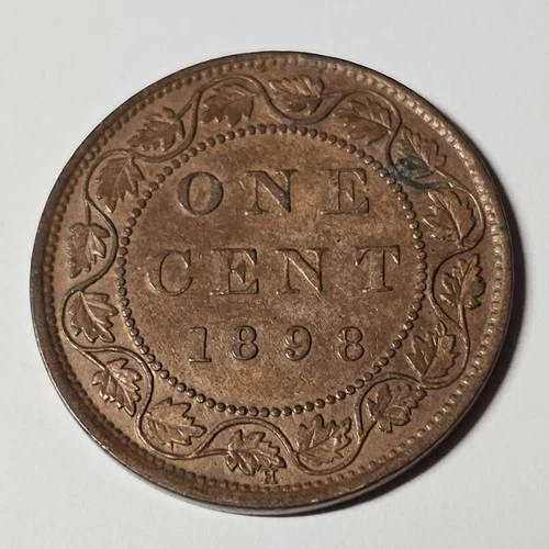 1898 Canada Large Cent — photo from the most recent tracked eBay sale