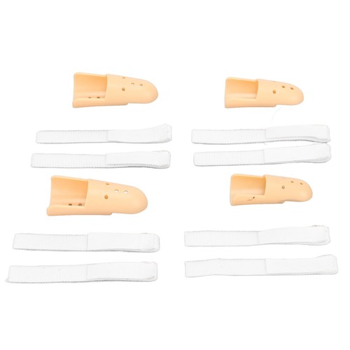 Finger Support Brace 4 Different Size Straightening Breathable Finger Suppor L2S - Picture 6 of 22