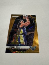 2024 Panini Prizm WNBA Stephanie Soares Dallas Wings Orange Cracked Ice