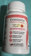 NutraBlast Feminine Balance Complex (60 Capsules) Vaginal Flora & Immune System