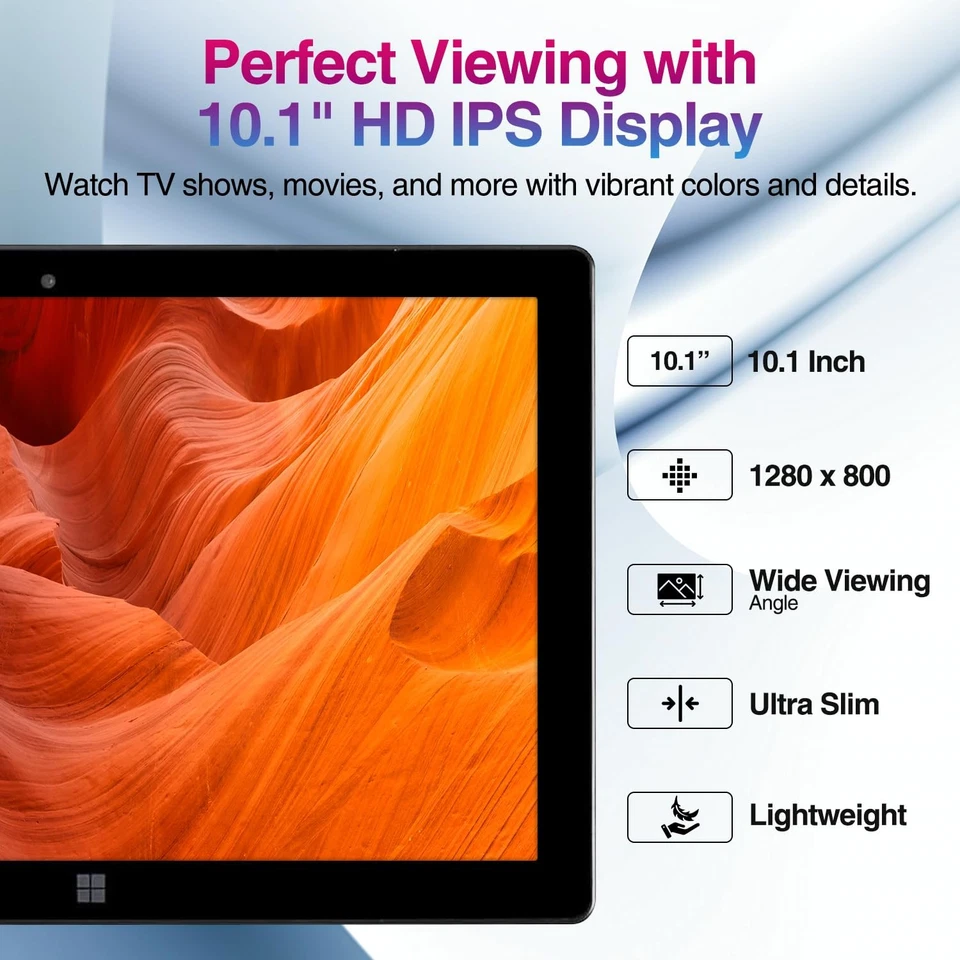 10" Windows 11 Professional FWIN232 Plus N2 Ultra Slim Windows Tablet PC - 8G... - Image 3 of 4