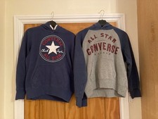 Deux x sweat à capuche Converse All Star garçon 10-12 ans