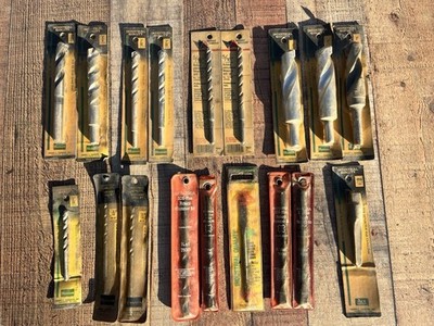 NOS Masonry Drill Bit Lot Hanson Vermont American SDS Plus Irwin USA