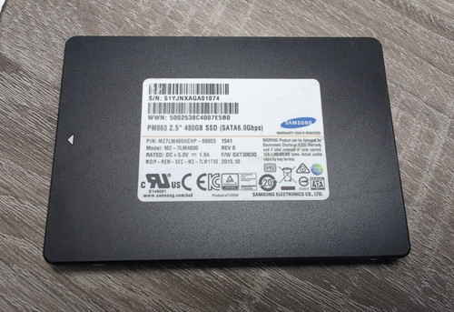 Samsung PM863 480 GB 2.5 Zoll SATA-III 6Gb/s MZ7LM480HCHP SSD