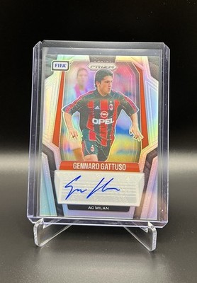 Gennaro Gattuso AUTO 2025-26 Panini Prizm FIFA Signatures /49 AC Milan
