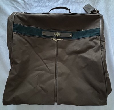 Forecast Deluxe Garment Bag Suit Carrier Brown Travel Carry On Folding