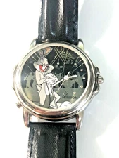 Looney Tunes Armitron Voice Watch Mel Blanc Bugs Bunny Vintage 1998 NEW BATTERYS
