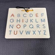 Double Sided Magnetic Letter Tracing Board - 2 in 1 Alphabet Writing Practice