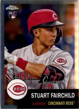 Stuart Fairchild 2022 Topps Chrome Platinum Anniversary RC #176 Cincinnati Reds