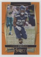 2016 Panini Select Concourse Orange Prizm /49 CJ Prosise #88 11to