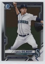 2021 Bowman Chrome Prospects Logan Gilbert #BCP-58 1e31