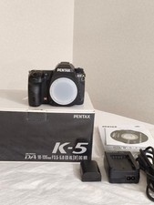 PENTAX K-5 Digital SLR Camera Body Black From JAPAN