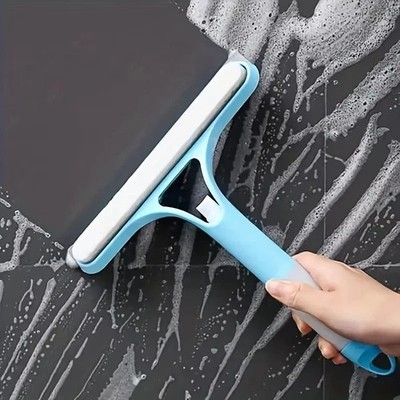 3 in 1 Fensterabzieher Klinge Duschwand Waschmaschine Glasreinigung Wischer Gummi