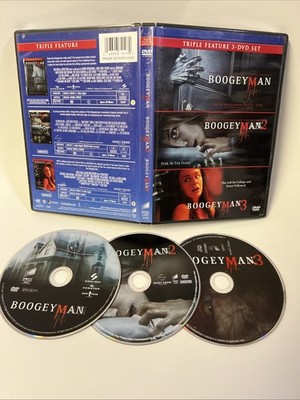  Boogeyman 1-3 (DVD, 2005, 2010) Complete Trilogy 3 Disc Horror 
