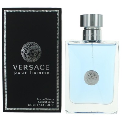 Versace Pour Homme by Versace, 3.4 oz EDT Spray for Men Brand New