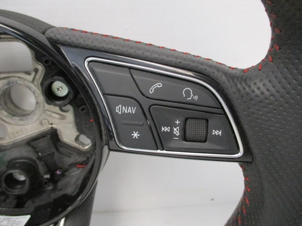 Audi A4 S-Line 2018 volante con control multifunción OEM Foto 4 de 4