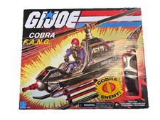 Hasbro GI Joe Retro Collection Cobra F.A.N.G. Copter & Pilot 3.75 inch Vehicle
