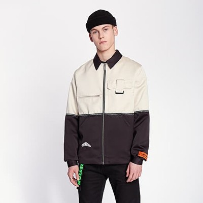 HERON PRESTON Mikado Workers Jacket 100% viscose RARE Size M - $800 Used Once