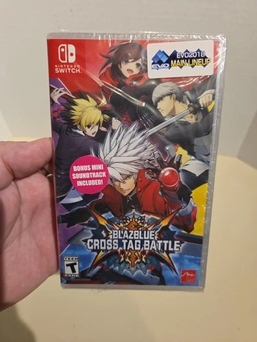 BlazBlue Cross Tag Battle Nintendo Switch + Soundtrack - Sealed New