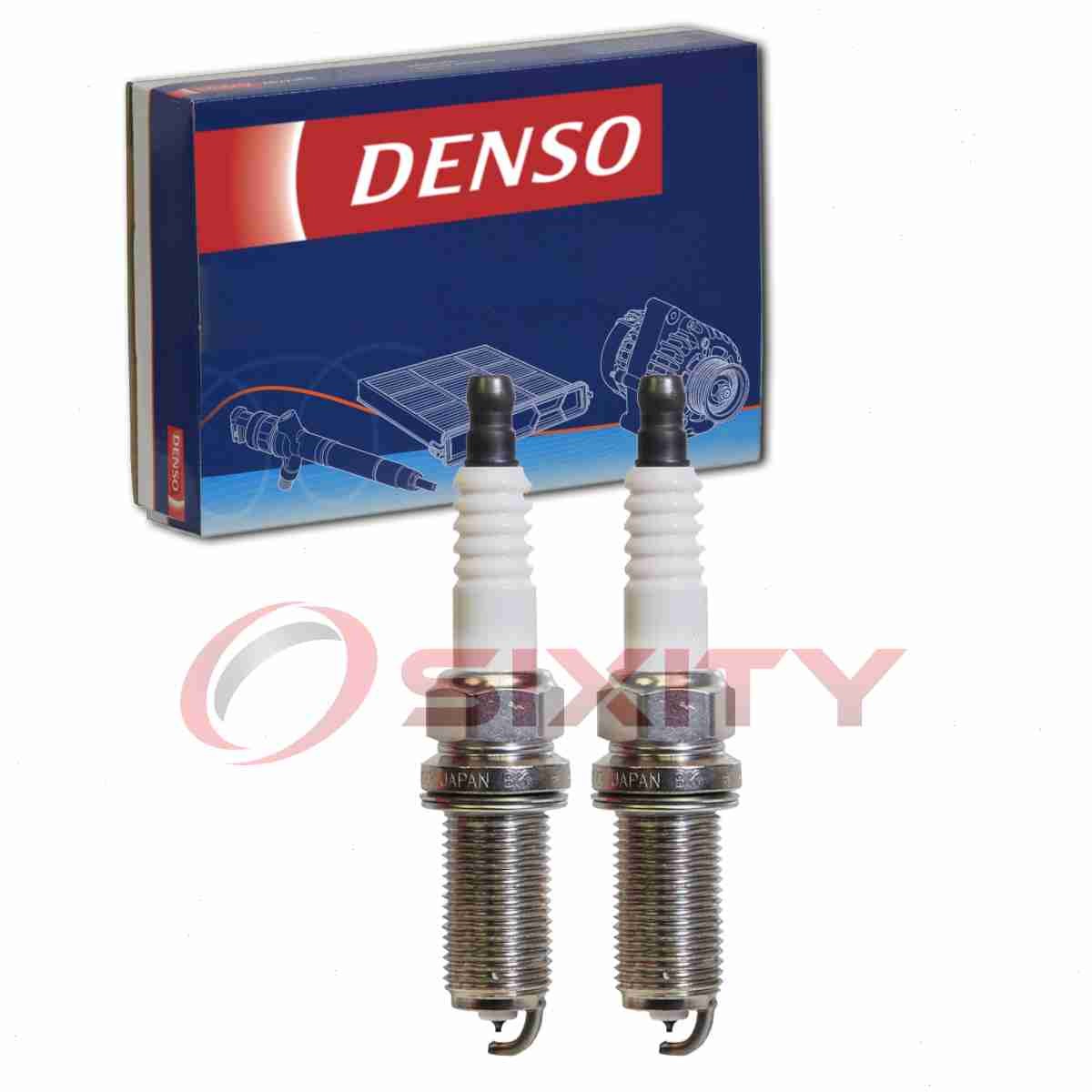 2 pc DENSO 3433 Spark Plugs for SPFR8TI332 SPFR8TE2AA SK20HPR-L11 LR0 05483 rq