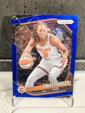 2025 Panini Prizm WNBA Tina Charles Blue Velocity #3 Connecticut Sun