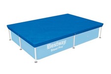 Image of Bestway | Rectangle Pool Cover for Above 221 x 150 cm (Rectangular), Blue