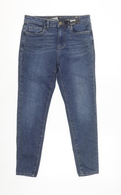 Dunnes Stores Damen blau Skinny Jeans Größe 10 normale Passform