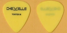 Chevelle 2003 Wonder What's Next concert tour Pete Loeffler stage Guitar Pick