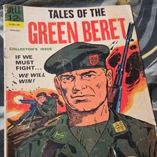 Tales of the Green Beret Dell Comics Silver Age Collector's Issue War Action