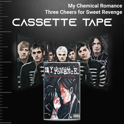 MY CHEMICAL ROMANCE Cassette Tapes, Three Cheers for Sweet Revenge