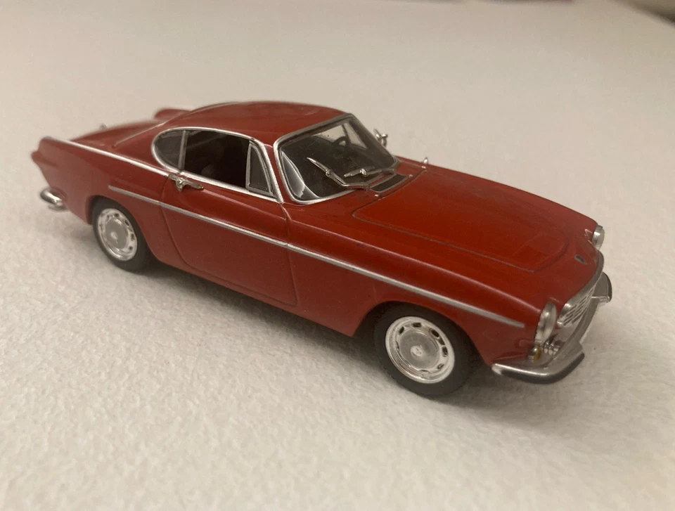 VOLVO P1800S COUPE Red 1969 SCALA 1:43 MINICHAMPS 940171620 - NO BOX - Immagine 2 di 3