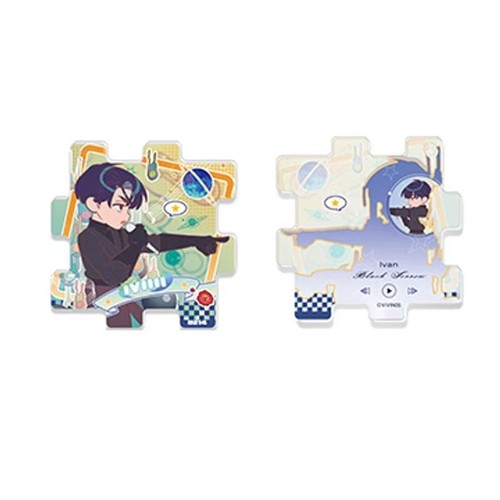 Ciondolo zaino portachiavi acrilico Anime Alien Stage Ivan Till Jigsaw da collezione - Foto 16 di 19