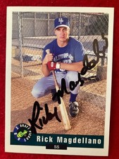 RICK MAGDELLANO 1992 Classic Draft Picks #36 Cincinnati Reds SIGNED Auto