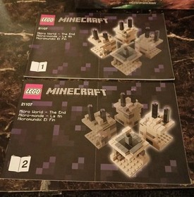 LEGO - Minecraft Micro World: The End (21107) W Manuals