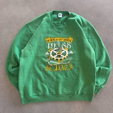Vintage 1988 Russell Athletic UMR Missouri Rolla St Pats Sweatshirt Mens XL