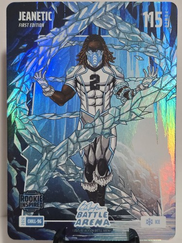 2026 Bo Jackson Battle Arena Jeanetic CHILL-96 RC Chillin' Ice Battlefoil