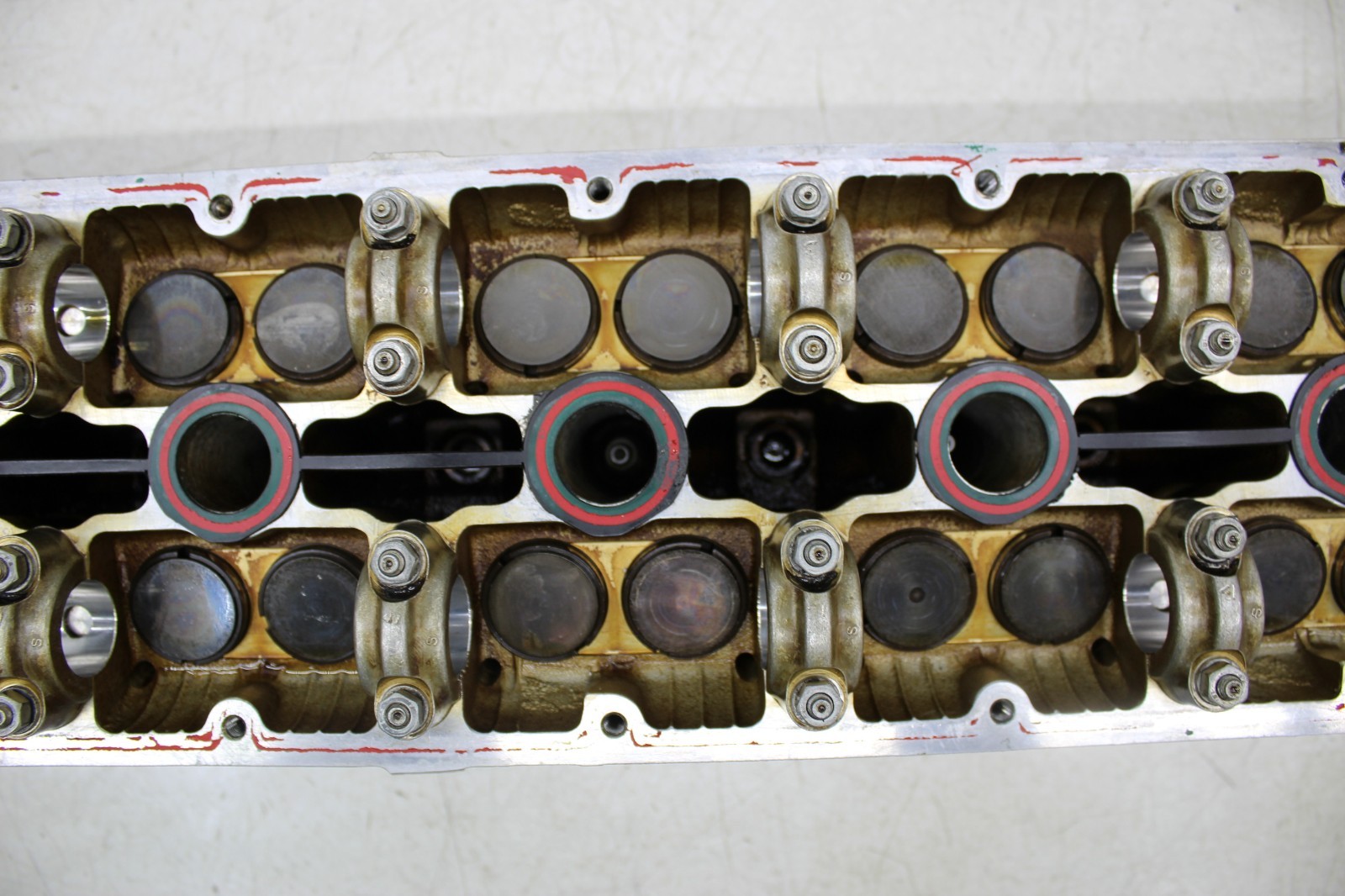 99-01 FERRARI 456 M RIGHT SIDE ENGINE MOTOR CYLINDER HEAD VALVES COVER