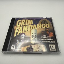Grim Fandango PC Video Game CD-ROM, 2-Disc Set - Teen (13+) LucasArts