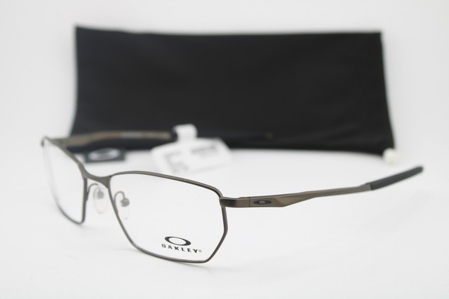 NEW OAKLEY OX5151-0255 MONOHULL PEWTER BLACK AUTHENTIC EYEGLASSES