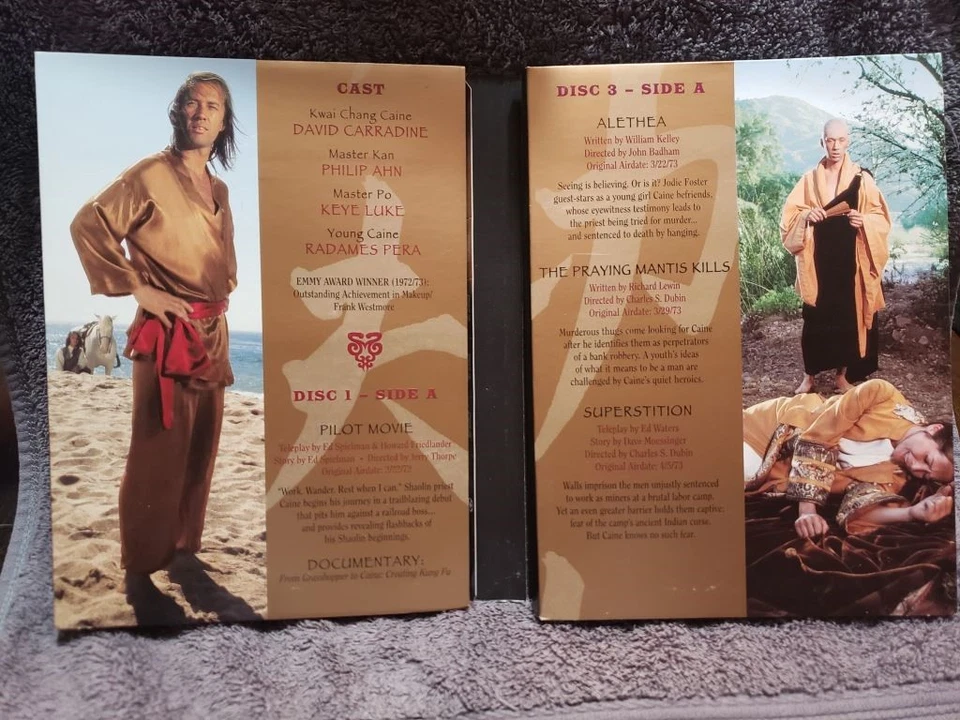 (3FREE) USED DVD Kung Fu: The Complete Collection (11 DVD) Season 1 2 3 - Image 4 of 4