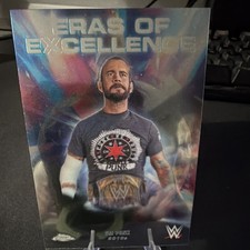 Topps WWE Eras of Excellence ERA-22 CM Punk Insert Wrestling Trading Card