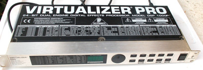 Behringer Virtualizer Pro DSP-1000P 24-bit Dual Engine Digital Effects Processer