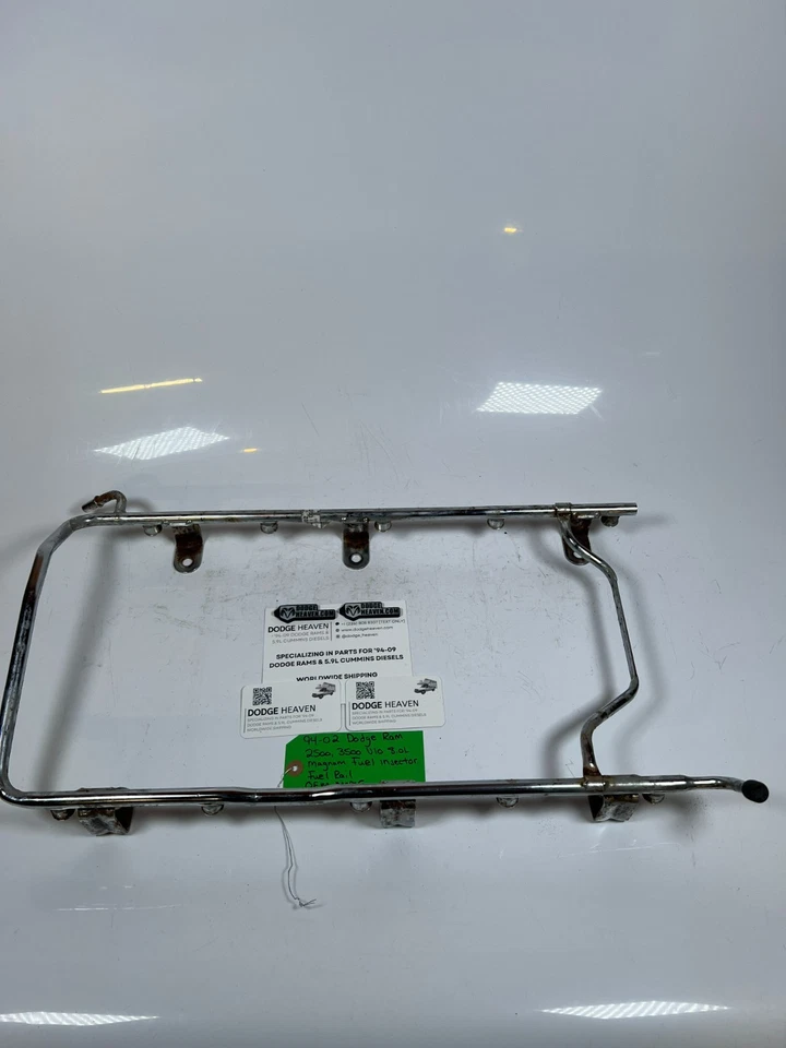 Dodge Ram 2500 3500 1994-2002 8,0 L V10 inyector riel de combustible 982 0019166 fabricante de equipos originales Foto 4 de 4